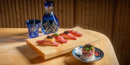 Wagyu tasting