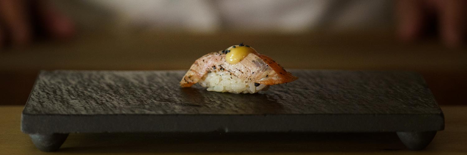 Sushibitsom ligger uppdukad